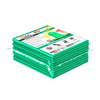 Мешки для мусора 160 л, зеленые, в пачке 10 шт., ПВД, 40 мкм, 900х1100 мм, i-Bag в Златоусте