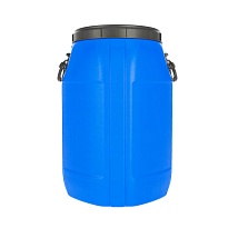 Бочка пластиковая 65 л Quadro с хомутом в Златоусте