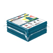 Мешки для мусора 160 л, светло-синие, в пачке 10 шт., ПВД, 40 мкм, 900х1100 мм, i-Bag в Златоусте