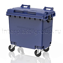 Мусорный контейнер 770 л синий 770 синий в Златоусте