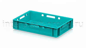 Ящик для мяса и колбасных изделий Е-1 бирюзовый в Златоусте