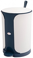 Контейнер для мусора Sтилъ с педалью 11 л синий 11 синий в Златоусте