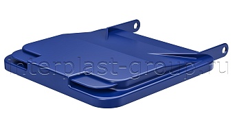 Комплект крышки для контейнера 120 л. синяя  синий в Златоусте