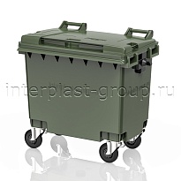 Контейнер для мусора 660 л зеленый 660 зеленый в Златоусте