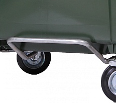 Педаль для мусорного контейнера 770 л.  серый в Златоусте