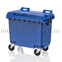 Контейнер для мусора 660 л голубой 660 голубой в Златоусте