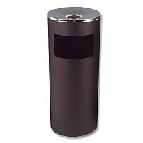 Урна металлическая с пепельницей, Титан, 29 л, черная, оцинкованная сталь в Златоусте Урна металлическая с пепельницей, Титан, 29 л, черная, оцинкованная сталь в Златоусте