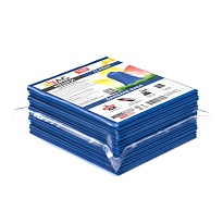 Мешки для мусора 160 л, синие, в пачке 10 шт., ПВД, 40 мкм, 900х1100 мм, i-Bag в Златоусте