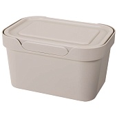 Ящик с крышкой универсальный Luxe 1,9 л (светло-бежевый)