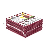 Мешки для мусора 160 л, бордовые, в пачке 10 шт., ПВД, 40 мкм, 900х1100 мм, i-Bag в Златоусте